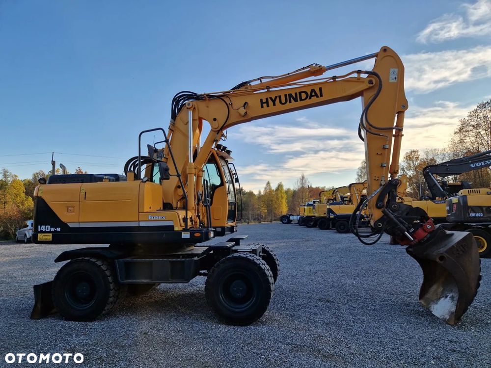 Hyundai Robex 140W-9 Rototilt Sprowadzona 8400Mtg - 3
