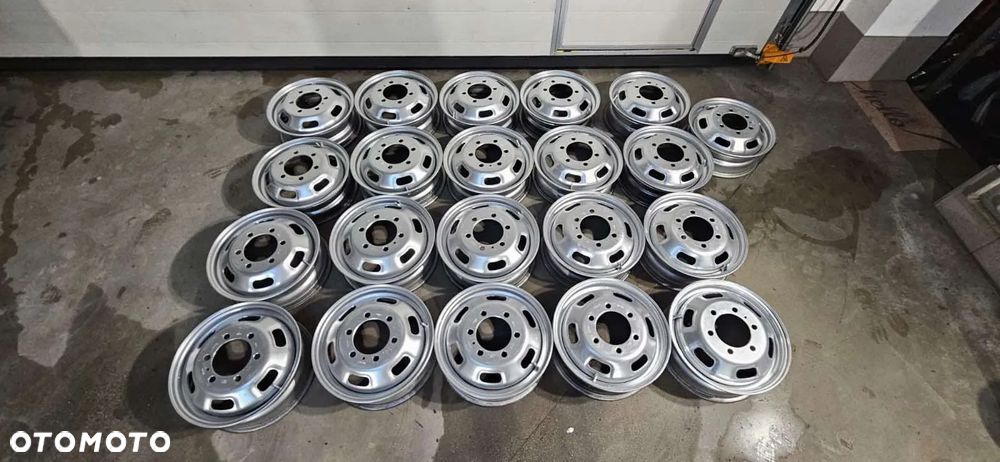 Felgi Stalowe Oryginalne Oem Iveco Daily 15 16 6x125 Oryginał ! - 4