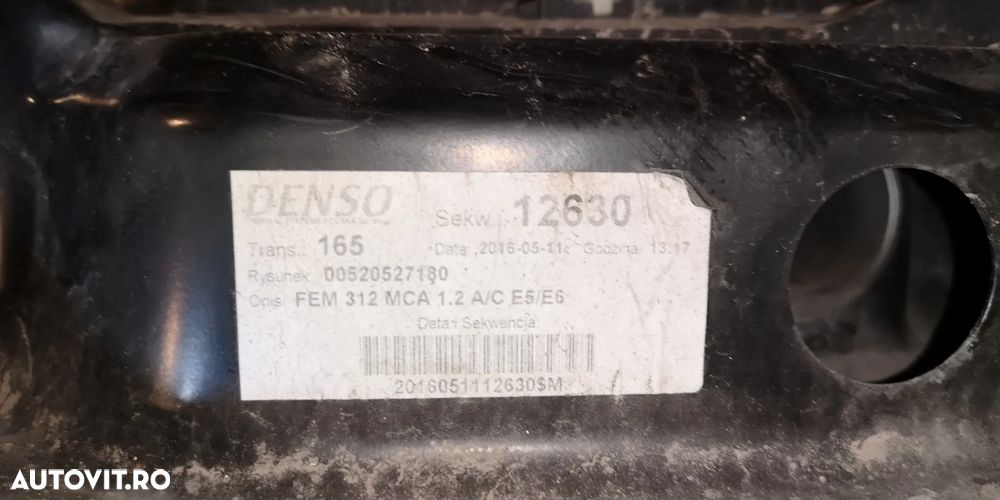 Fiat 500 trager electroventilator radiator apa radiator AC ramforsare bara fata - 4