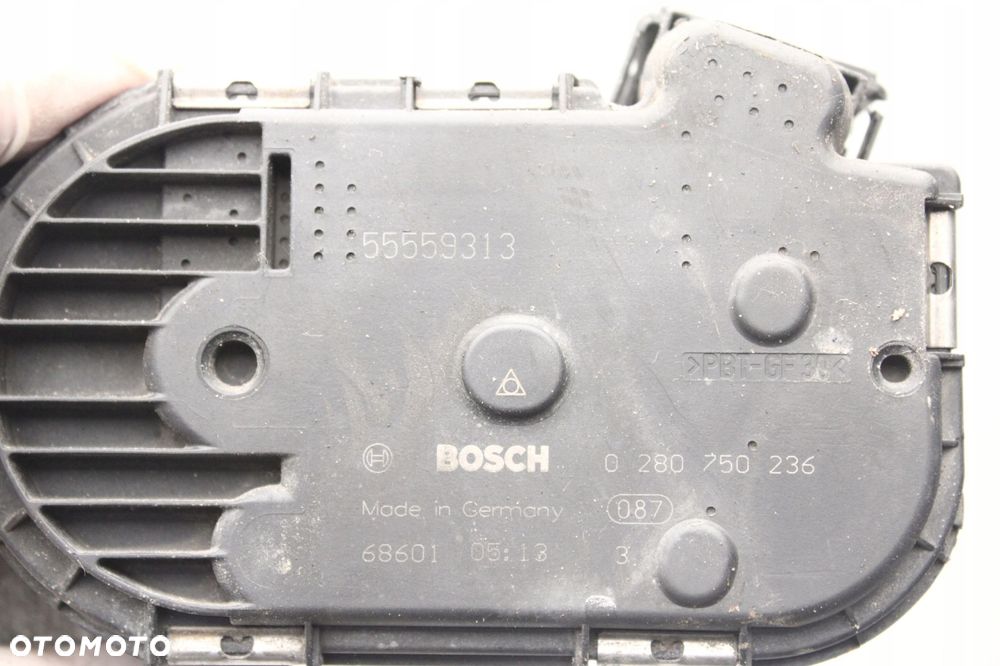opel zafira b 2.0 b przepustnica powietrza 55559313 - 4