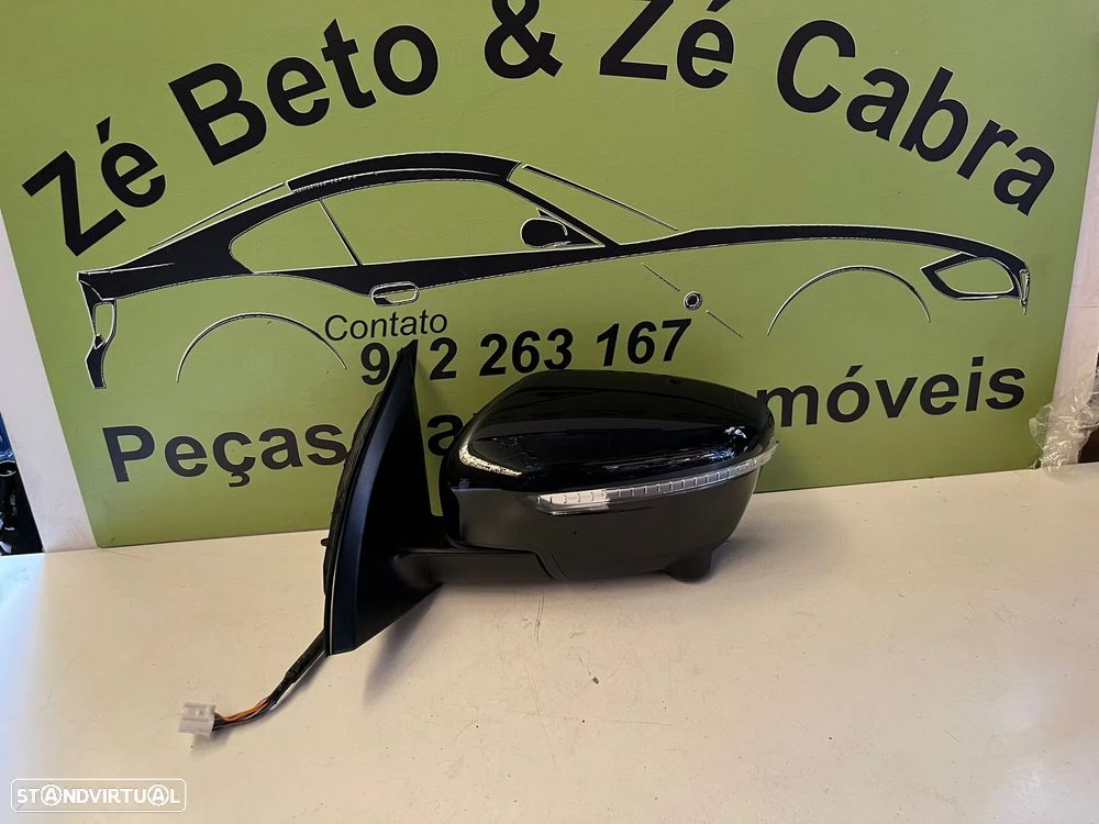 NISSAN QASHQAI J11 C/ CAMARA ESPELHO RETROVISOR ESQUERDO - ER275 - 1