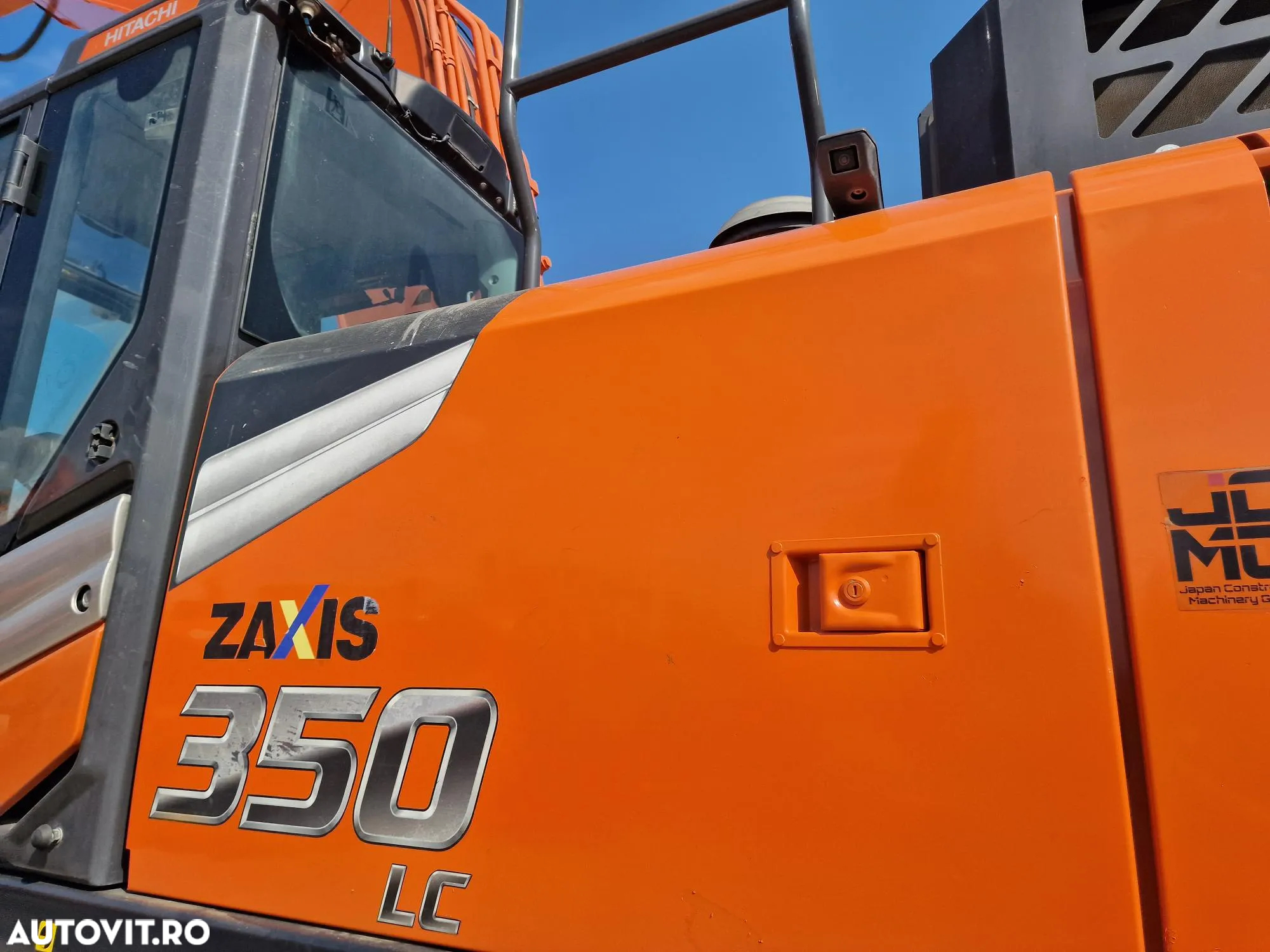 Hitachi ZX350-7, 2020, 9.420h, Cupa 2,2mc NOUA-94.900 Eur+Tva, Masa operationala 26,5t, Consum mediiu 14,1l/h, camera spate, camere laterale, inst picon, AC climatronic, Scaun operator pneumatic, lant 90% ok, STARE FOARTE BUNA, posibil leasing 5 ani-94900Eur - 22