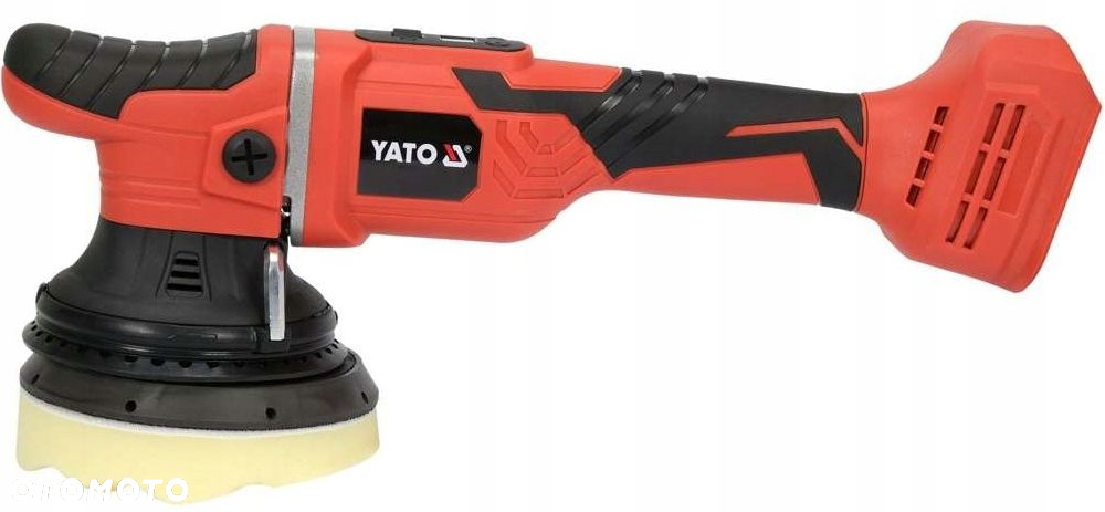 YATO POLERKA SAMOCHODOWA SZLIFIERKA AKUMULATOROWA 18V  3 GĄBKI YT-82925 - 3