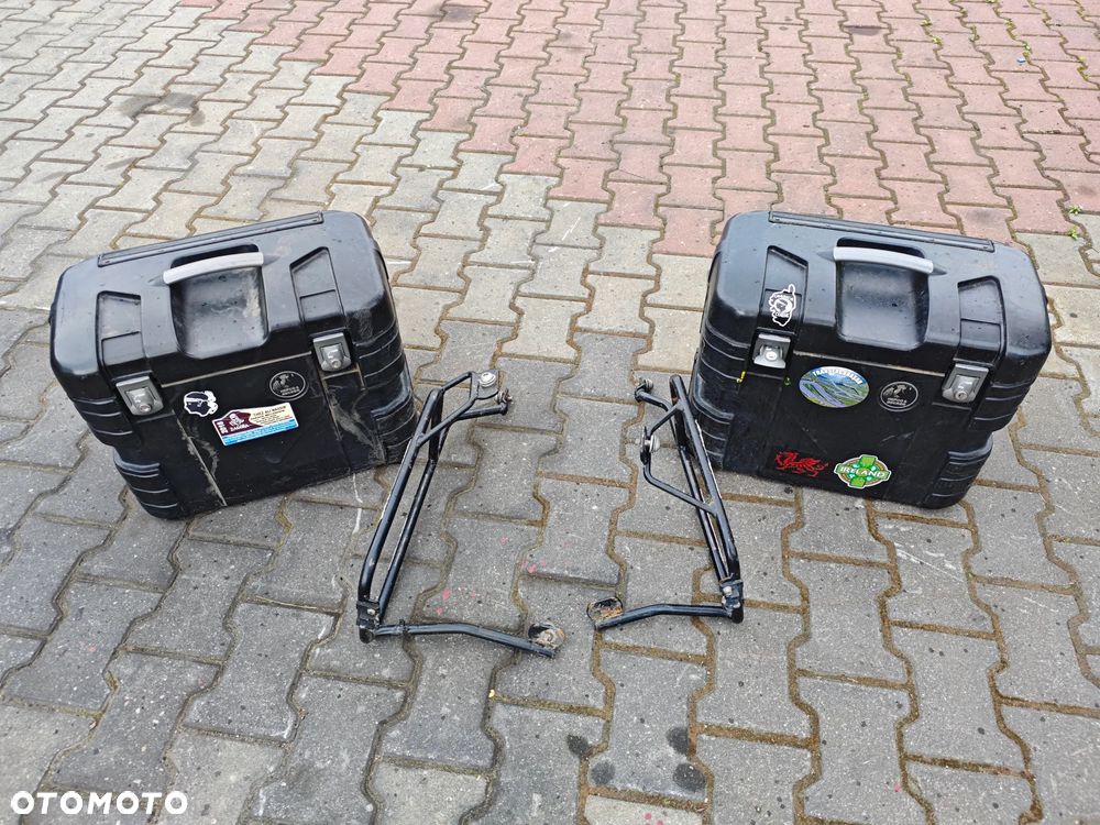 KUFER KUFRY BOCZNE HEPCO & BECKER GOBI BLACK (CZARNE, 2X 37 LITRÓW) - 2