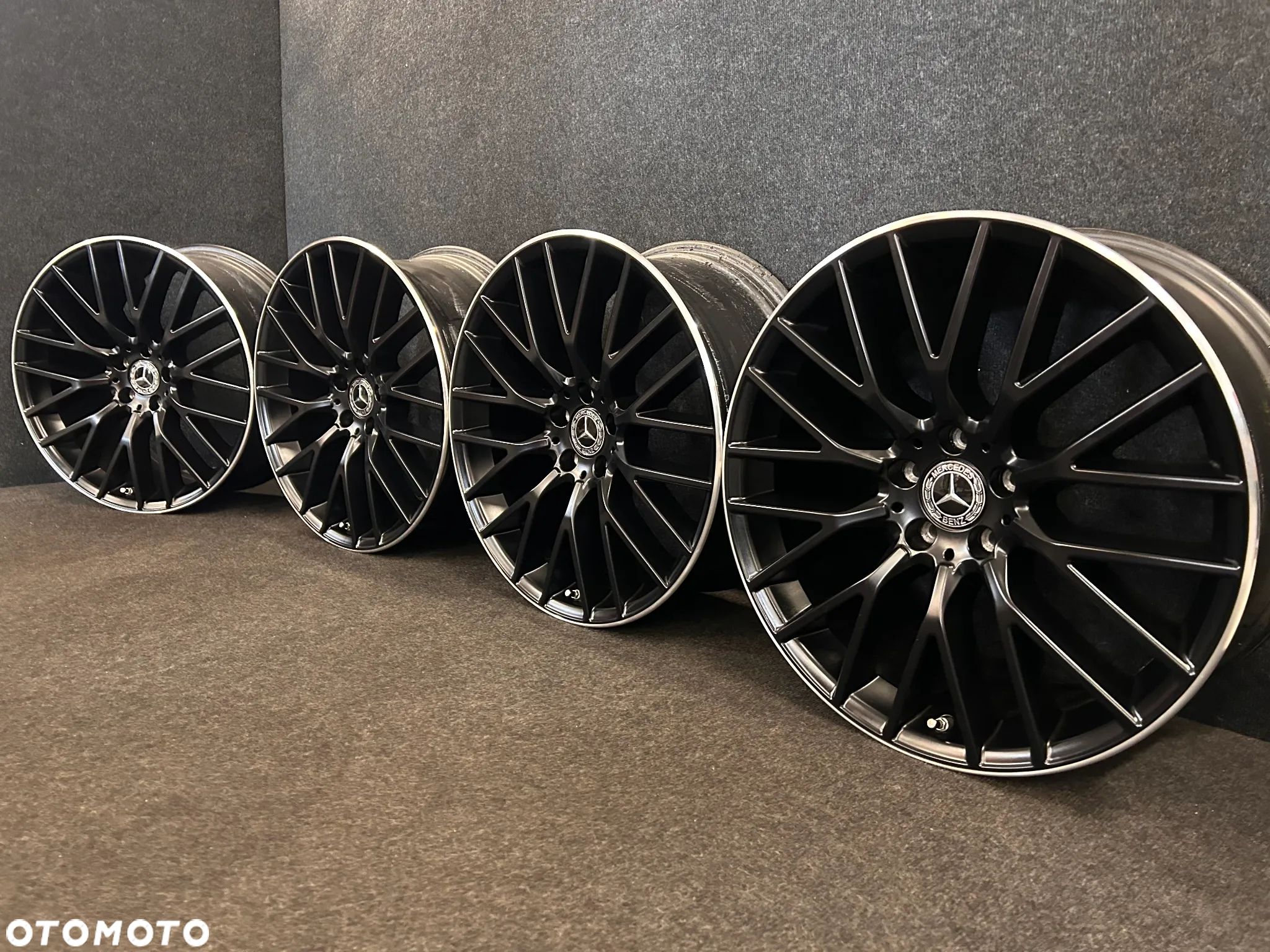 Alufelgi Mercedes S-Klasa W223, W222, E-Klasa W214, W213, GLC, GLC Coupe X253, X254 20 cali 5x112 4szt. Ładne z czujnikami! - 1
