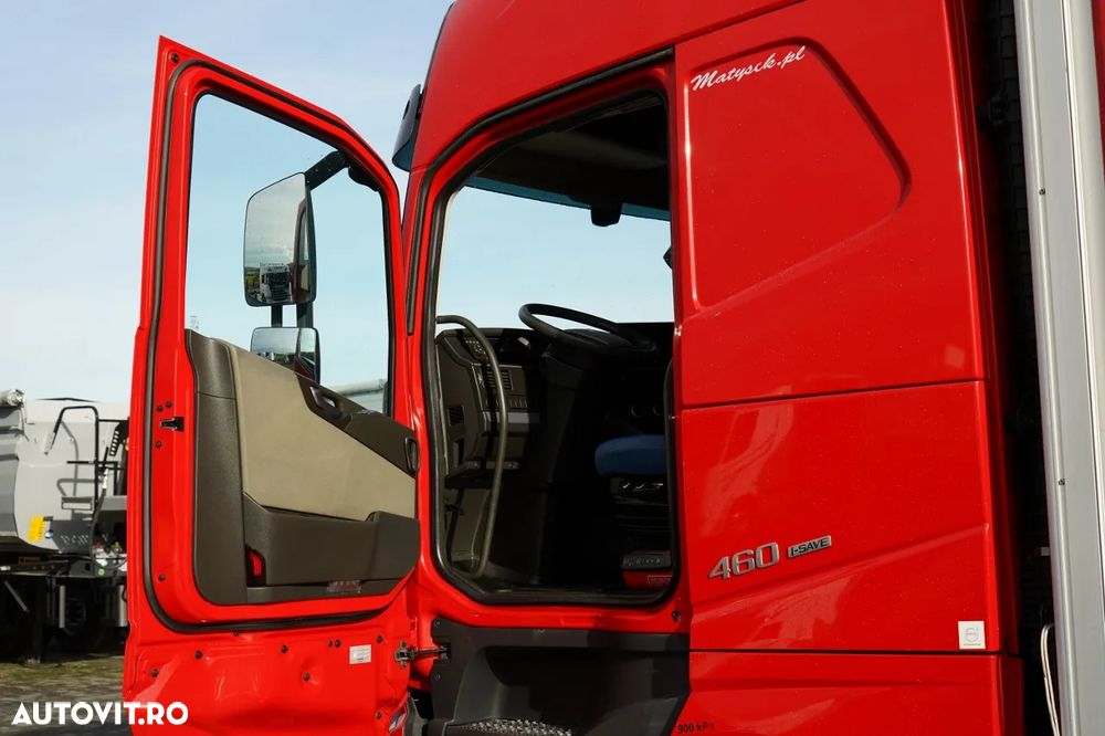 Volvo FH 460 / SOLOWKA / I-SAVE / I-PARK COOL / DIRECȚIE ȘI PUNTE RIDICABILĂ / WIELTON / CORTINĂ ARMATĂ - 21