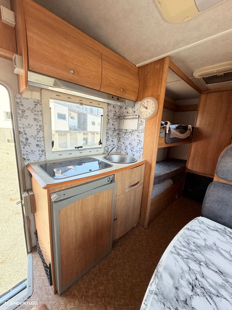 Rimor Super Brig Autocaravana Rimor 610 313cdi - 6 dormidas beliches - Duche separado - 13