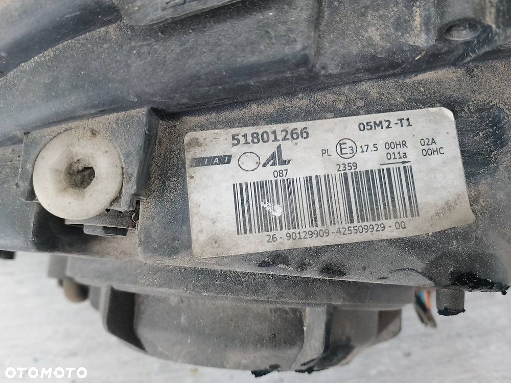 LAMPA PRZÓD LEWA FIAT CROMA 2005- 51801266 1.9 JTD - 4
