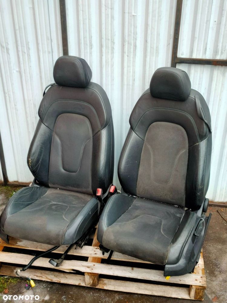 komptel foteli przód audi tt 8j alkantara skóra - 10