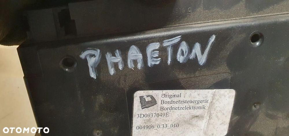 Moduł sterownik komfortu VW Phaeton 3D0937049E - 7