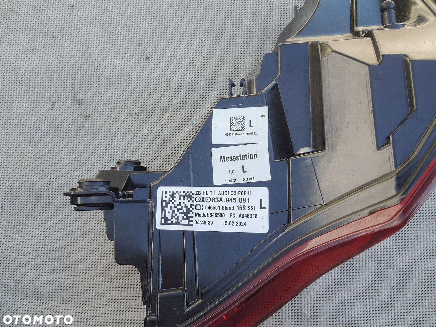 LAMPA LED LEWY TYŁ EU OE  AUDI Q3 II 83A F3 24r - 4
