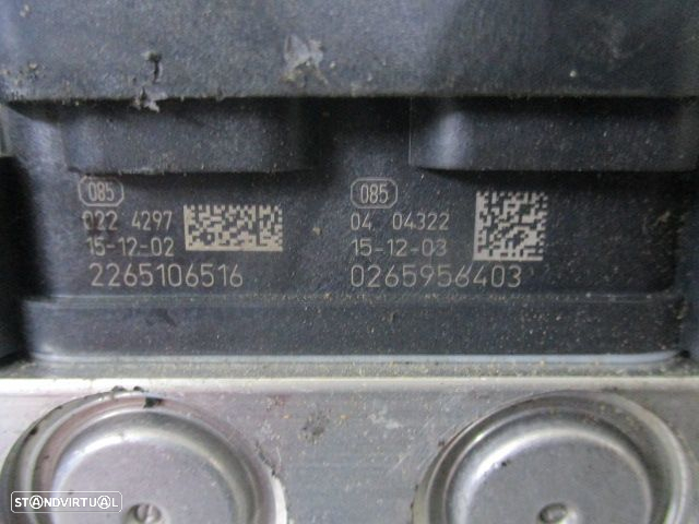Abs 0265956403 2265106516 476601203R DACIA SANDERO 2016 1.5DCI 90CV 0P RENAULT CLIO 4 FASE 1 2016 1.5DCI 75CV 5P BRANCO - 7