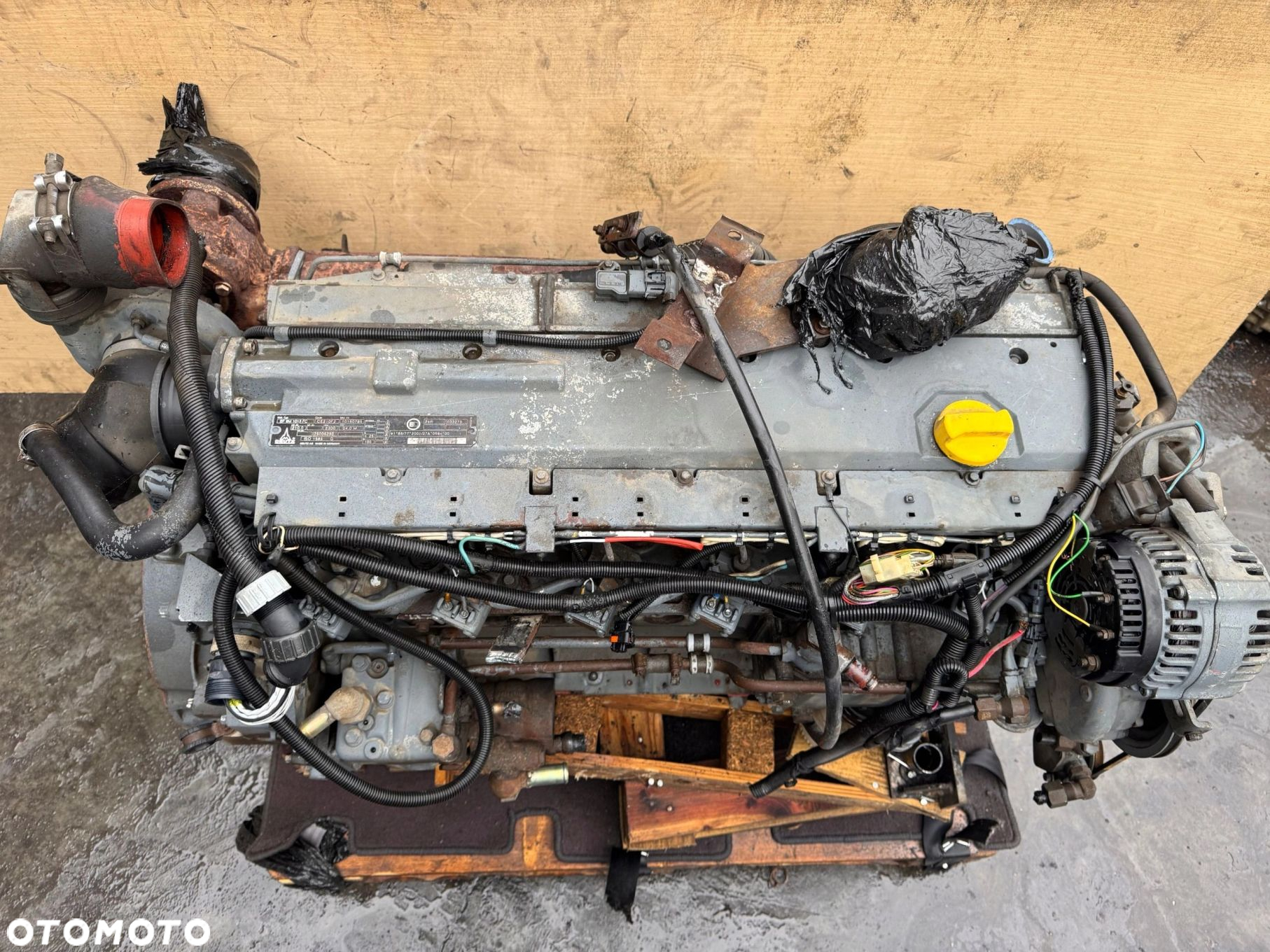 SILNIK KOMPLETNY DEUTZ BF6M1013 FC MAZ MA3 FUCHS SPRAWDZONY 7.2 210kW 2006R - 6