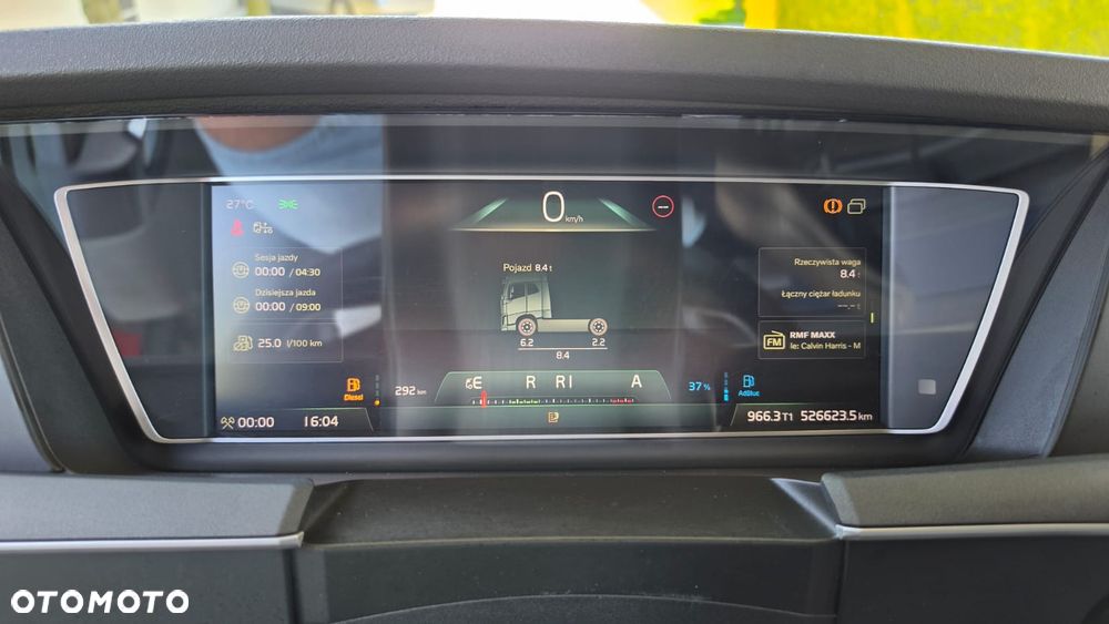 Volvo ///FH///500///2023/// GLOBETROTTER///XXL///HYDRAULIKA/// KLIMATYZACJA POSTOJOWA///ALUMINIOWE FELGI///ZABUDOWY MIĘDZYOSIOWE///FULL LED///VIRTUAL COCPIT///TV///WAGA/// STAN BARDZO DOBRY - 33