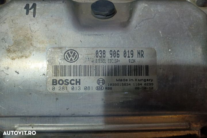 Calculator motor ECU 038906019NR 0281013081 - 1.9 BSW 038906019NR 028 - 3
