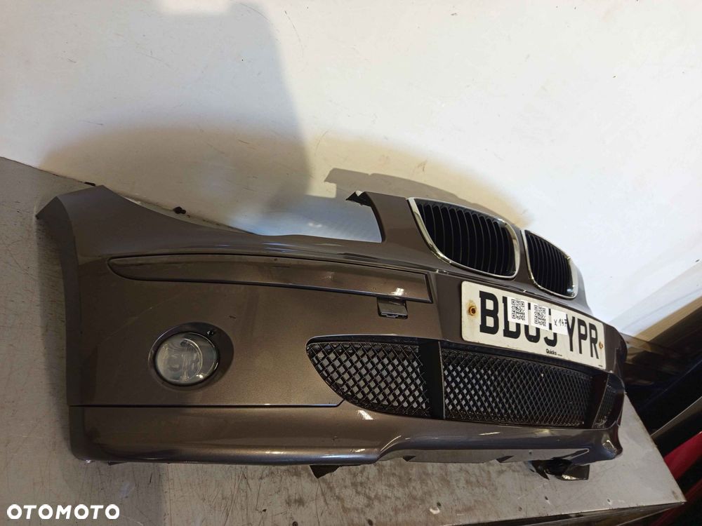 + ZDERZAK PRZÓD PRZEDNI BMW SERIA 1 I E87 HAVANNA METALLIC BRĄZ BRĄZOWY HALOGENY - 2