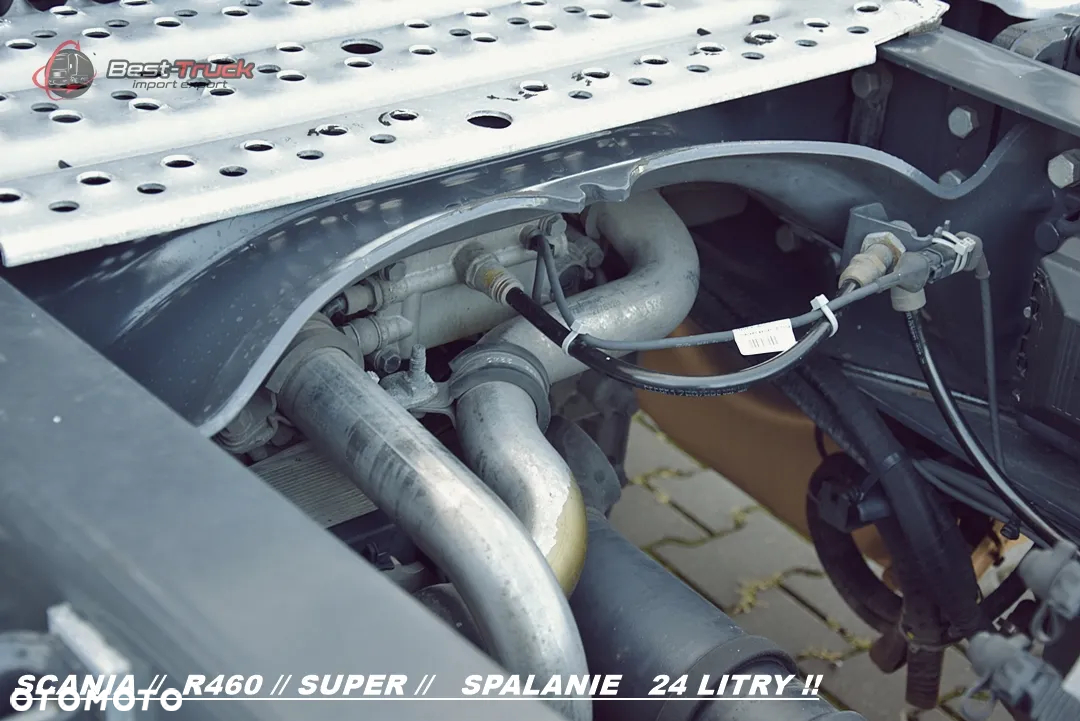 Scania 460R / SUPER /  LED LAMPY / KLIMA POSTOJOWA  /  RAMA STANDARD - 33