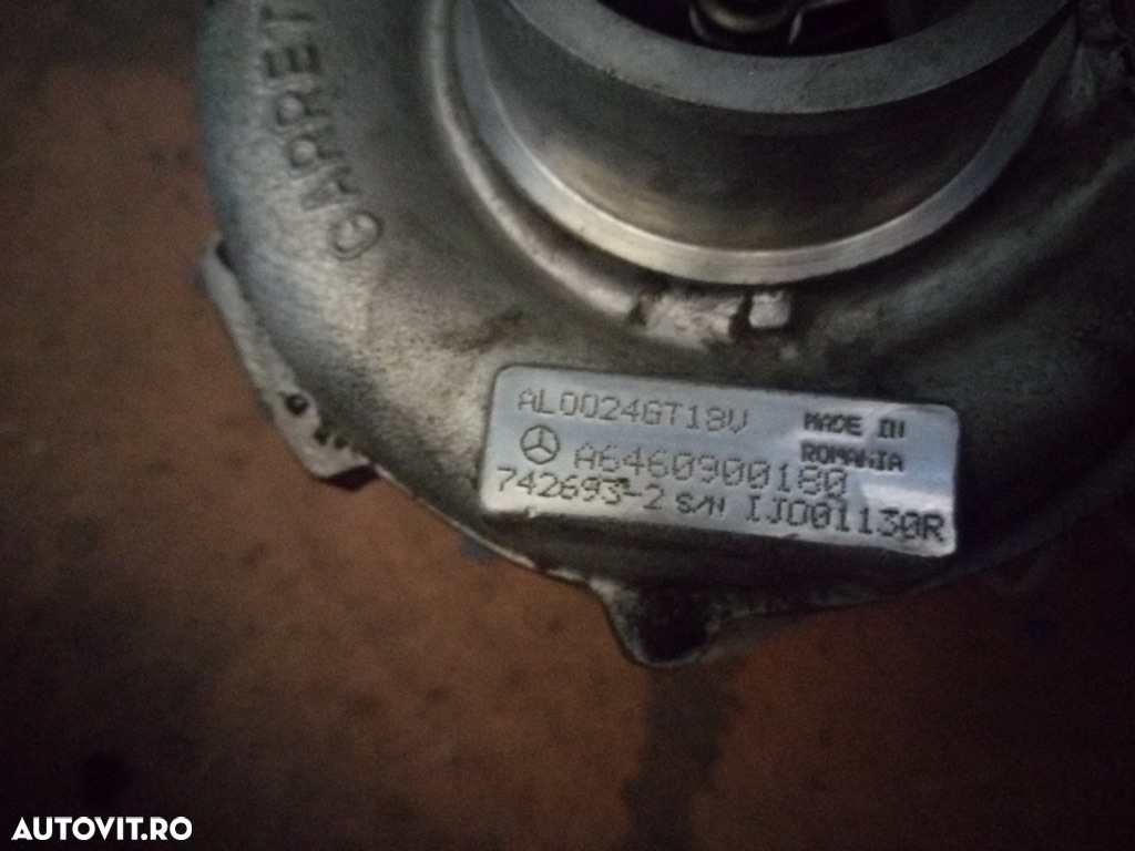 Turbo MERCEDES C class W203, E class W211 2003 2004 2005 2006 2007 A6460900080 - 4