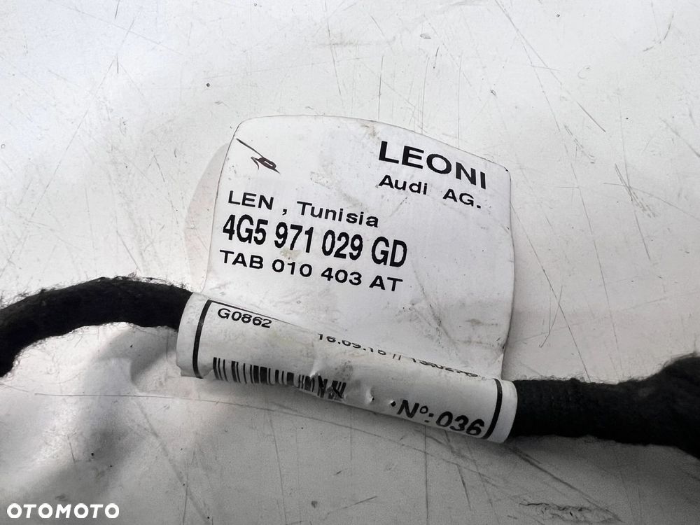 WIĄZKA DRZWI LEWY PRZÓD AUDI A6 C7 LIFT 4G5971029GD - 5