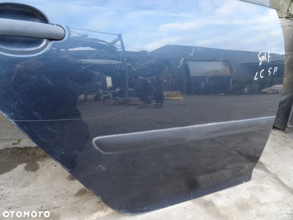 Drzwi VW Golf V Prawy Tył Lakier(LC5P) - 5