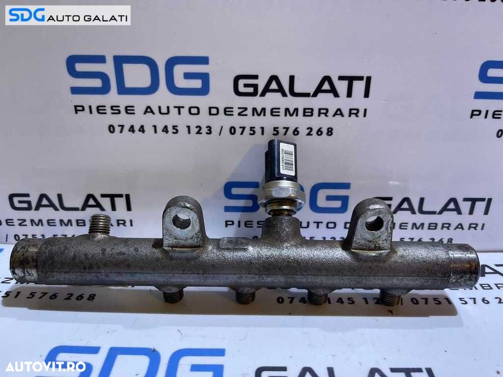 Rampa Presiune Injectoare cu Senzor Regulator Nissan Juke 1.5 DCI 2010 - 2018 Cod 8200397346 H8200296867 8200296867 A2C20001221[S0292] - 2