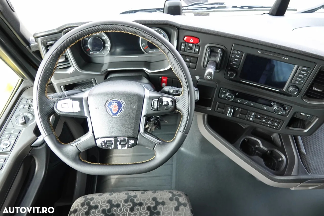 Scania S 500 / RETARDER / AER CONDIȚIONAT PARCARE / ANVELOPE 100% / CONTRACT POST-SERVICE / IMPORTAT - 28