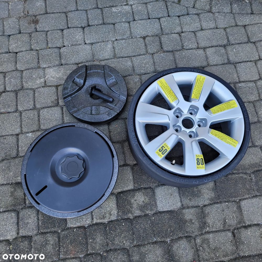 AUDI A6 C6 LIFT ALLROAD KOŁO ZAPASOWE ZAPASÓWKA 205/60/17 17R 4F0601025AS - 1