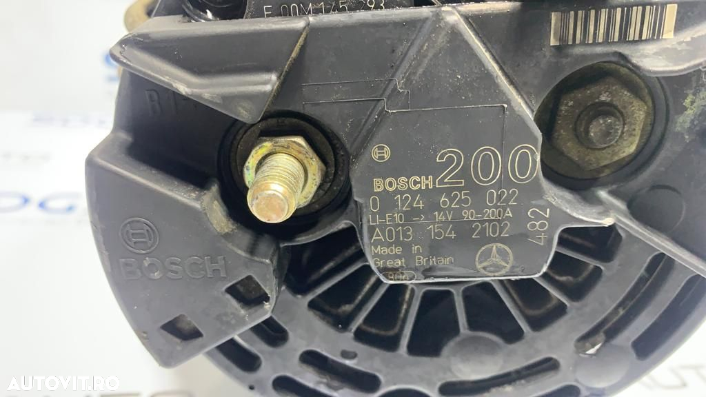 Alternator 200A 0124625022 Mercedes Vito/Viano 2.2 CDI 2003-2010 Euro 4 - 3