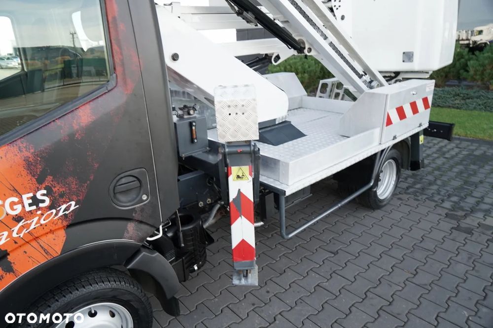 Nissan CABSTAR / ZWYŻKA 16,3 METRÓW / FRANCE ELEVATEUR /  BLIŹNIAK / UDŹWIG - 200 kg / 4 PODPORY / - 16