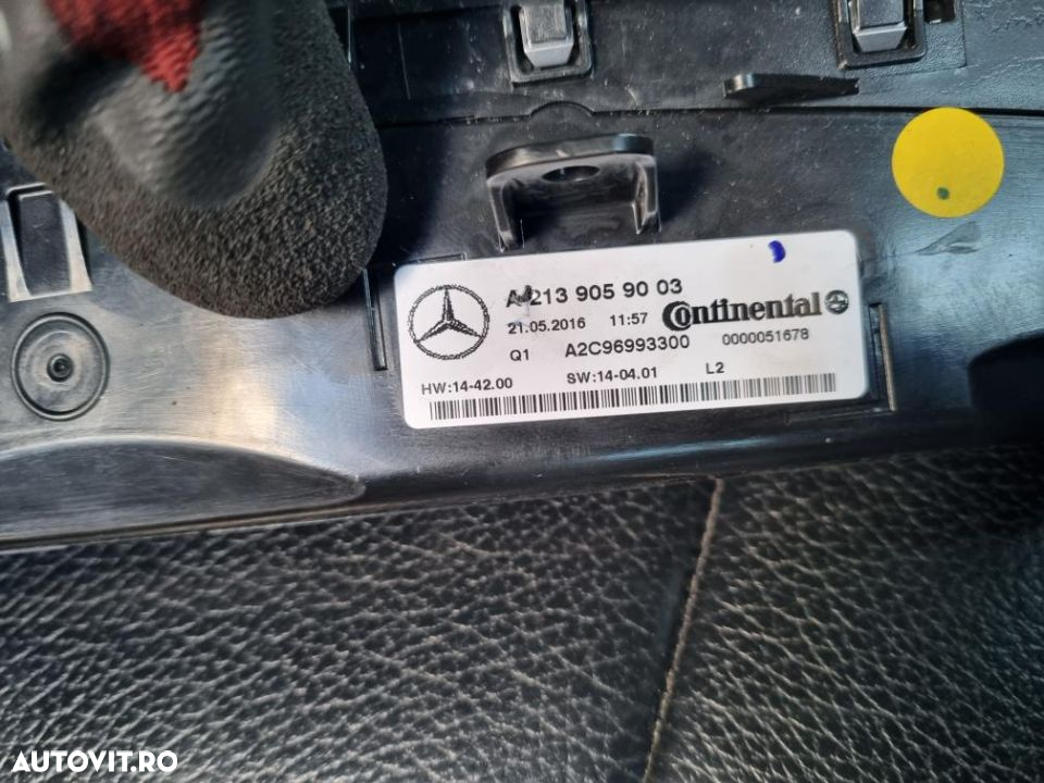 climatronic mercedes e class w213 an 2017 - 2