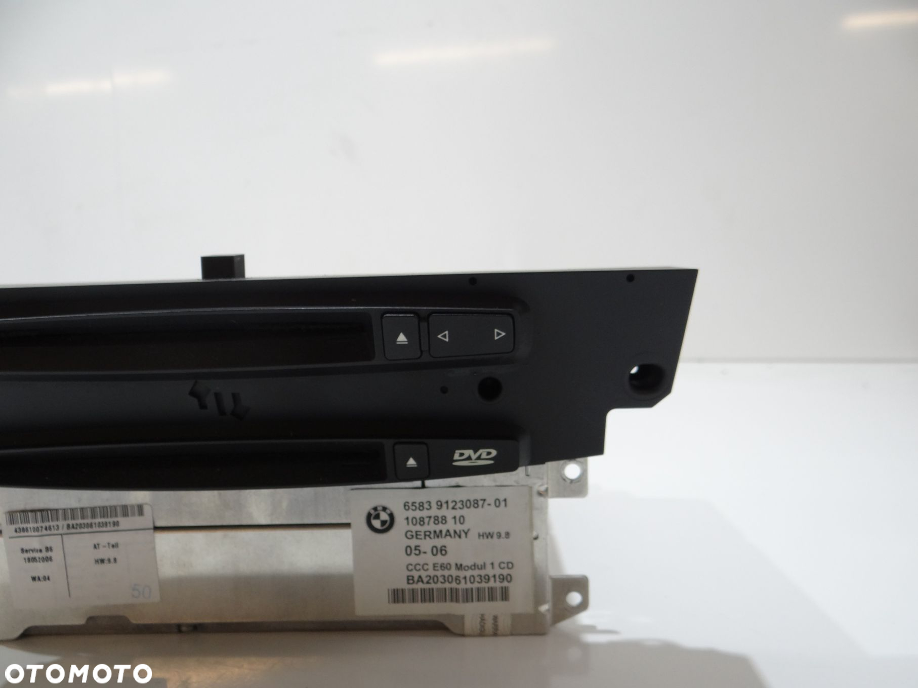 RADIO NAWIGACJA CCC CZYTNIK BMW E60 E61 9123087 - 4