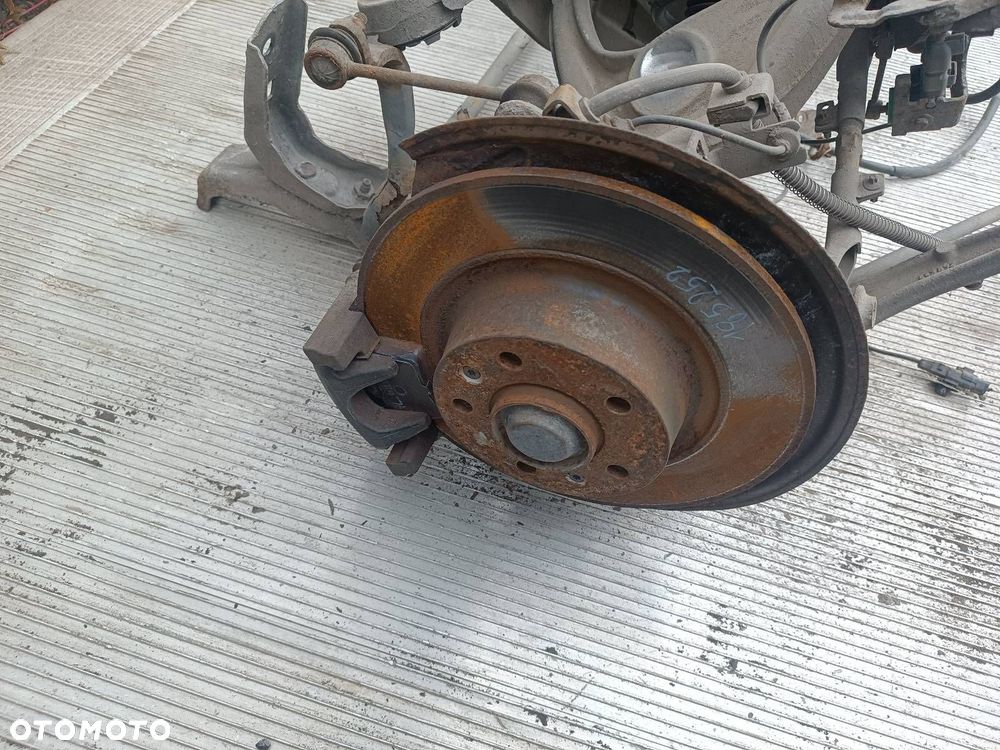 KOMPLETNE ZAWIESZENIE BELKA SANKI TYŁ WAHACZE HAMULCE PEUGEOT 407 I COUPE - 3