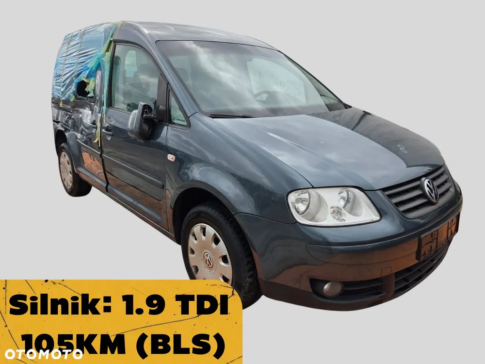 Volkswagen Caddy III 2007 Silnik 1.9 TDI (BLS) 105 KM (77 kW) LD7U Na części silnik, drzwi, zderzak, maska, klapa bagażnika, lampa - 3