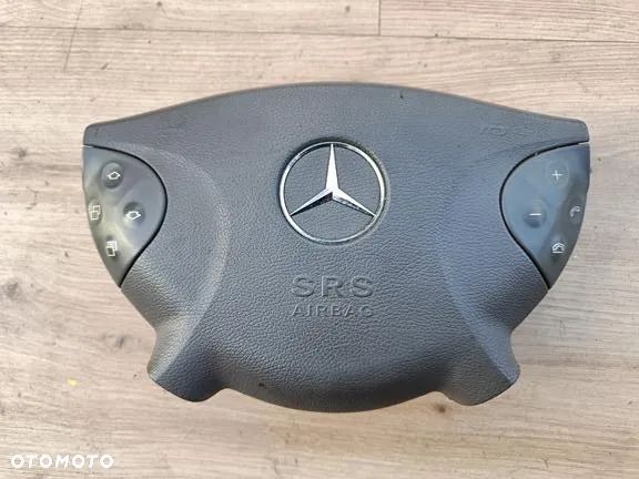 MERCEDES W211 AIRBAG KIEROWNICY PODUSZKA KIEROWCY SZARA - 1