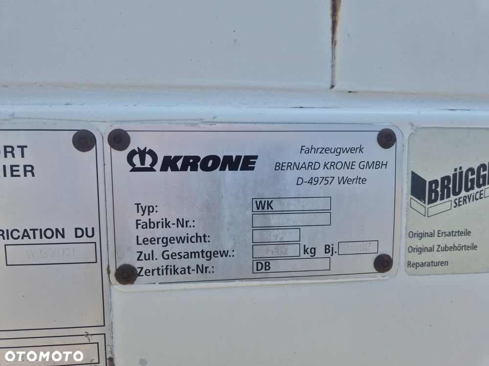 Krone Kontener BDF 7.45m 18 palet - 7