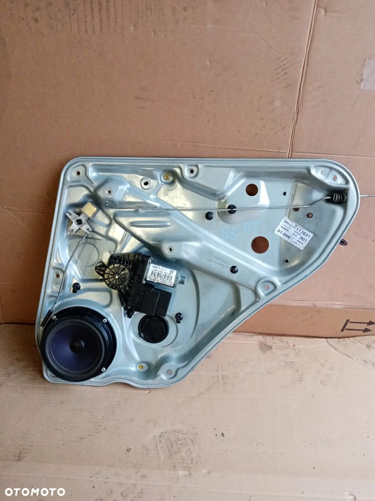 Mechanizm podnośnik szyby prawy tył VW Passat B5 Kombi 3B9839756C - 1
