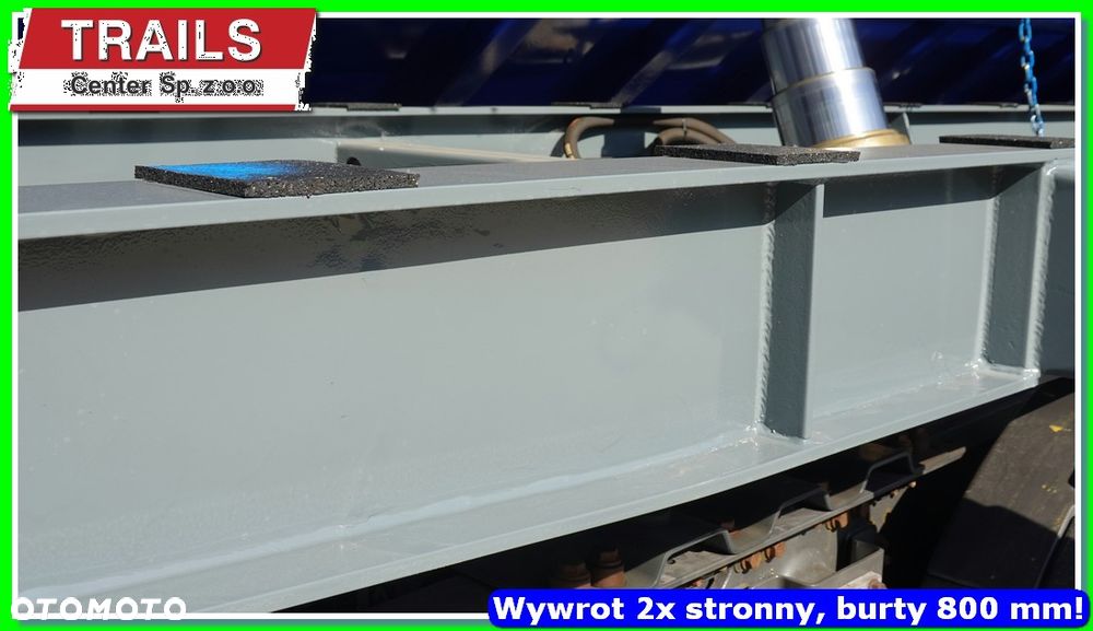 Inny Wywrotka 2x strony, platforma 12,60 m, burty ALUM 600/800 mm !!! - 22