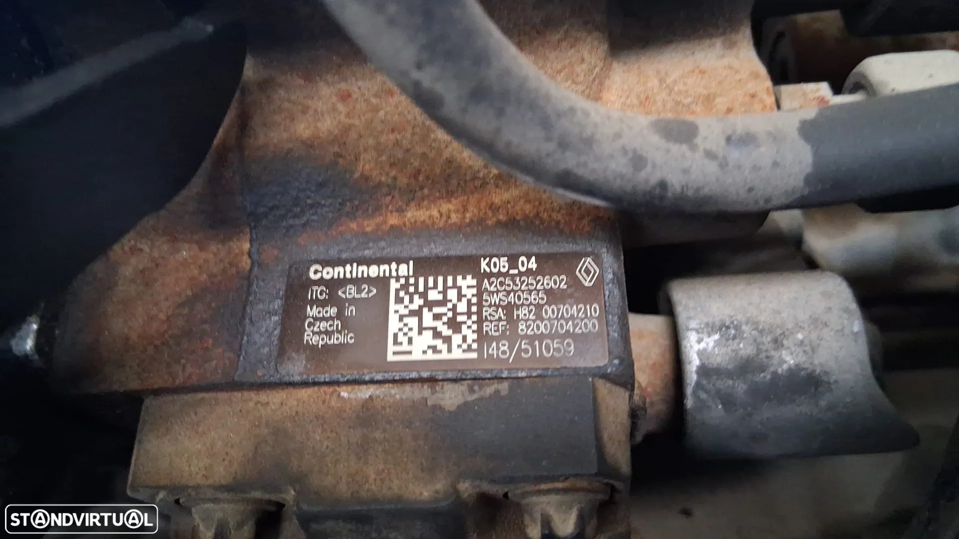 Motor Renault Megane III 1.5 DCI K9K836 com injeção - 6