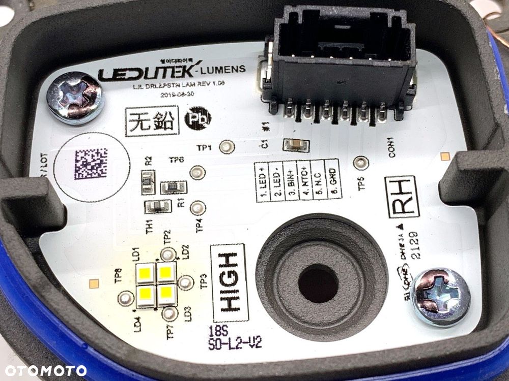 MODUŁ LED JEŻ  RENAULT ARKANA I (LCM_) 2019 - 2022 1.5 E-TECH 145 69 kW [94 KM] Hybryda silnik - 5
