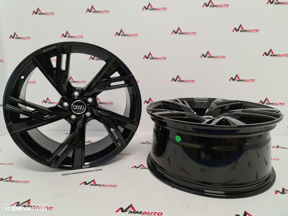 Jantes Audi RS6 2020 Preto Brilho 20 - 3