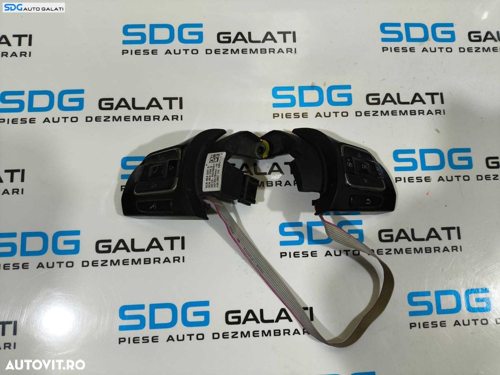 Buton Butoane Volum Comenzi Volan Volkswagen Golf 6 2008 - 2013 Cod 3C8959537D 3C8959538G [L6101] - 1