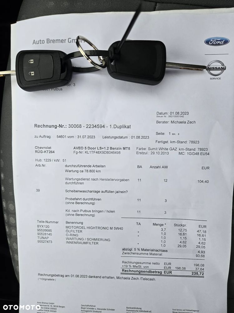 Chevrolet Aveo 1.2 LS - 21