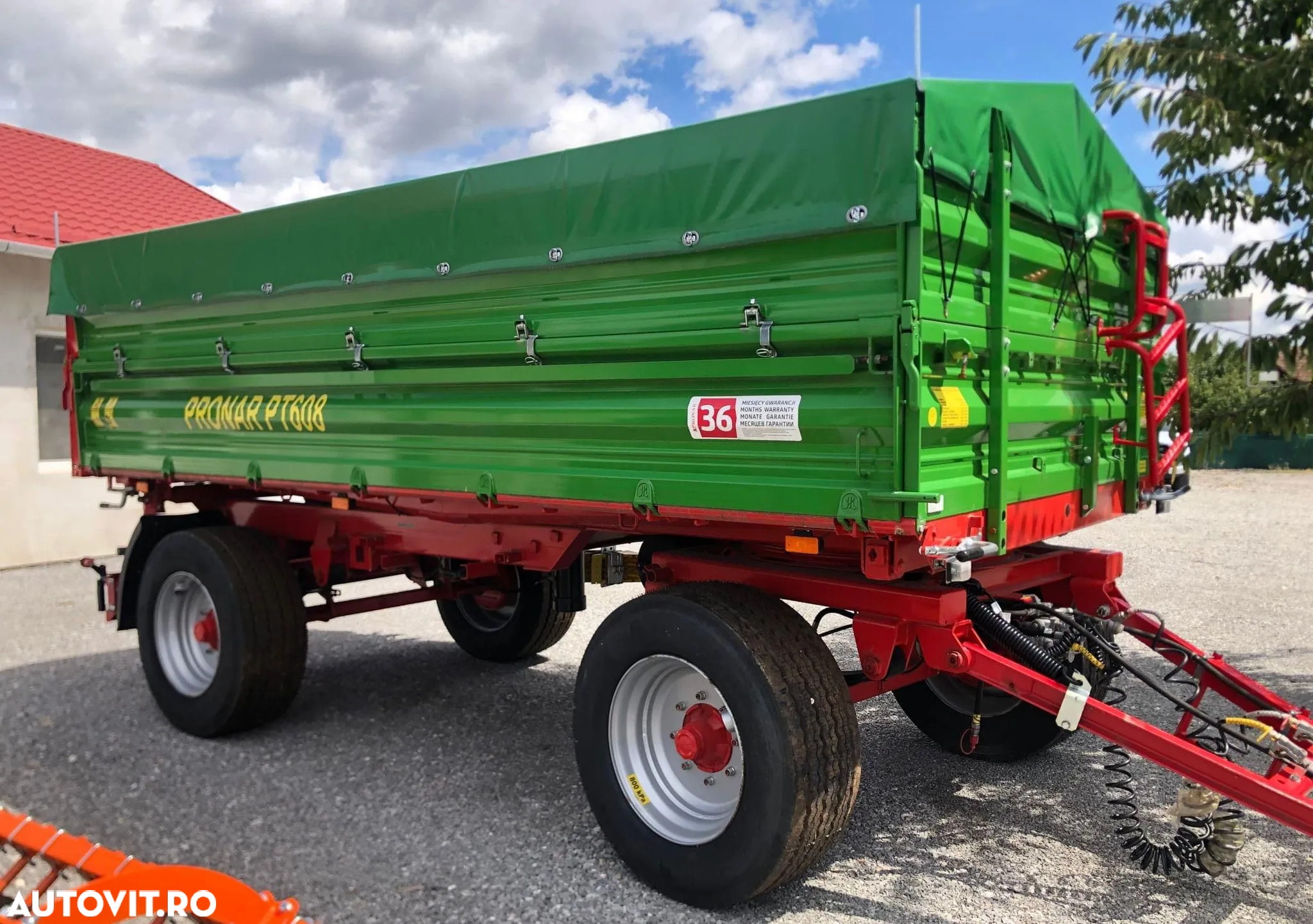 Pronar Remorca NOU PT608 - 2