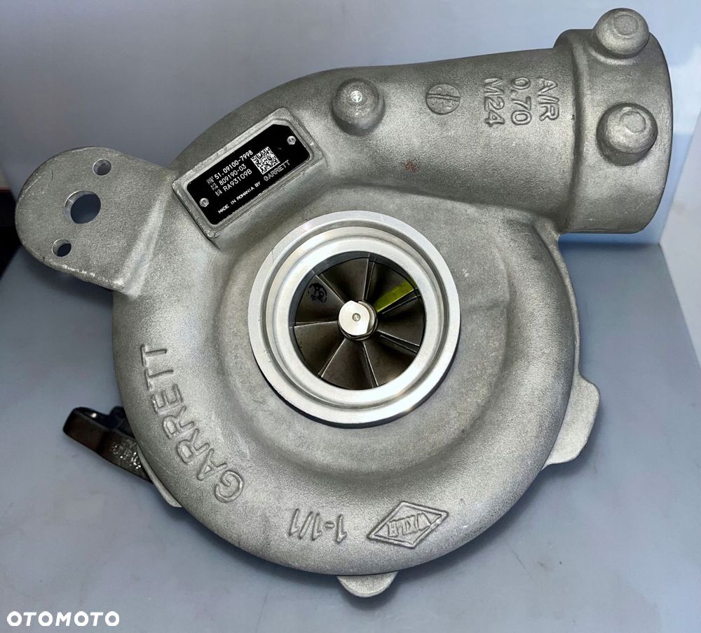 nowa turbosprężarka man 12.4l 809190 51091007998 + rabat 500zł opis - 3