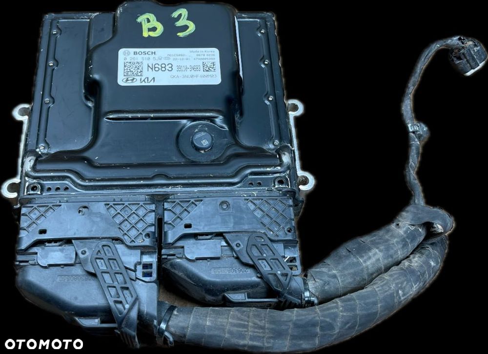 B3 KIA CARNIVAL IV 2020 - 3.5 STEROWNIK ECM KOMPUTER SILNIKA 39110-3N683 - 1