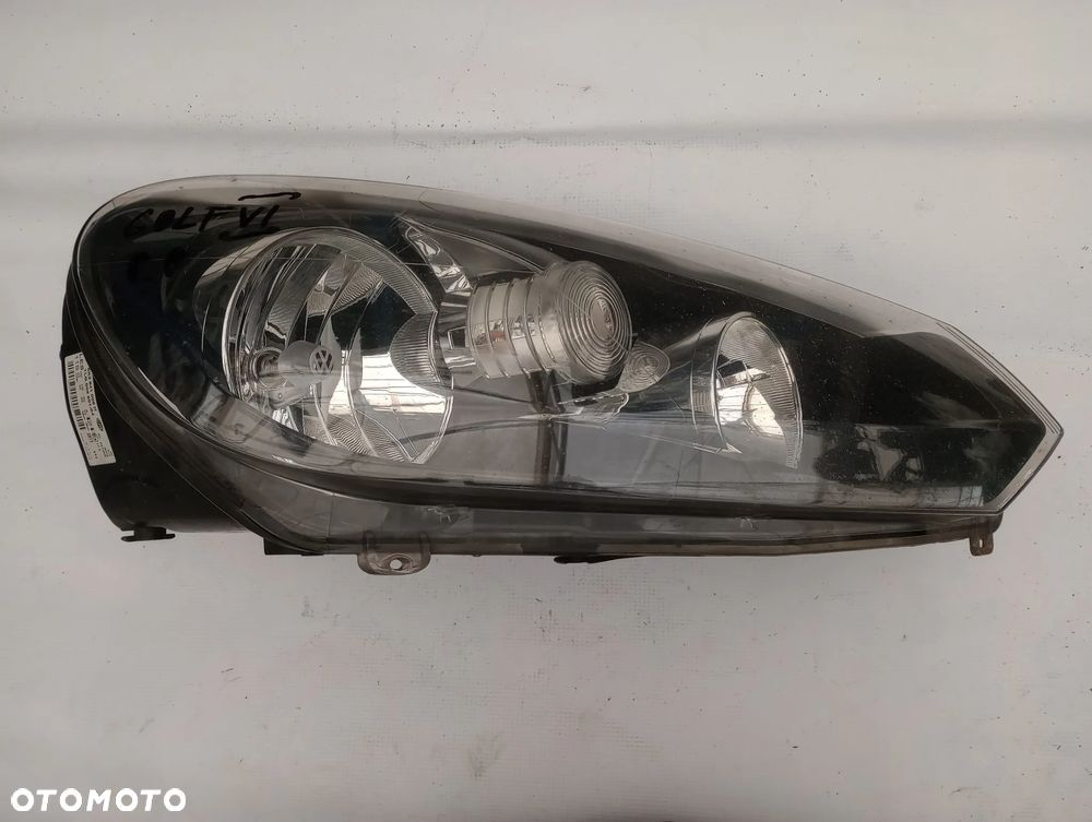 Lampa Przednia Prawy Przód P.P. VW Golf VI UK 5K2941006H UK - 2