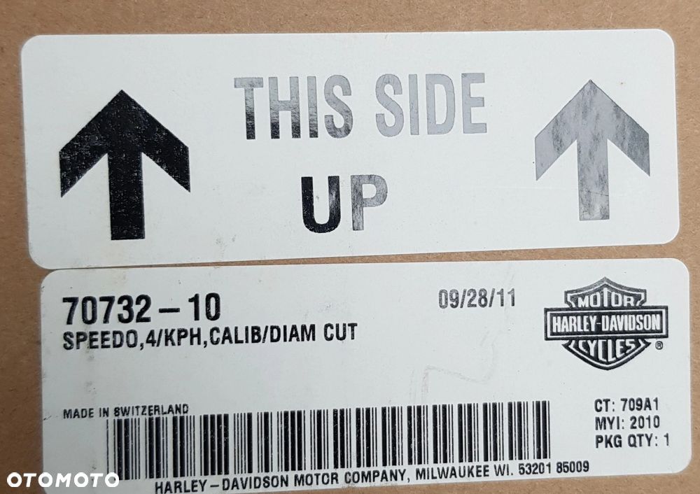 Nowy licznik zegar prędkościomierz Harley CVO Electra Street Glide Road Glide 70732-10 - 7