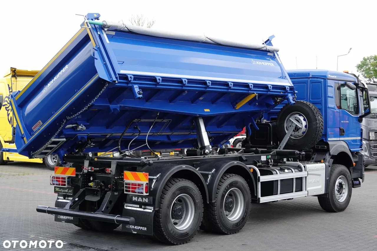 MAN TGS 33.440 / 6X4 / WYMIEŃ SWÓJ STARY NA NOWY / WYWROTKA 3 STRONNA / HYDROBURTA / BORDMATIC / KH-KIPPER / FABRYCZNIE NOWY / DOSTĘPNY OD RĘKI - 12
