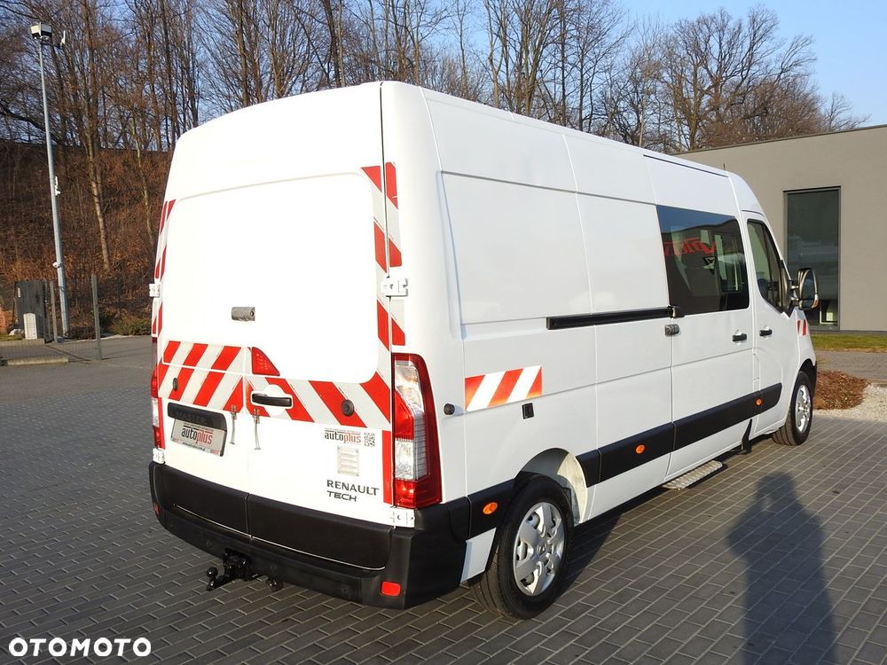 Renault MASTER FURGON BRYGADÓWKA  7 MIEJSC TEMPOMAT KLIMATYZACJA  130KM - 15