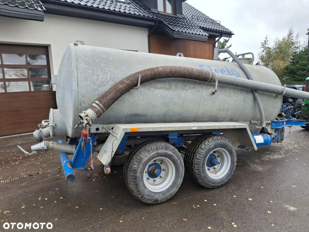 Eisele 231/60 Cysterna Beczka Naczepa Do Gnojowicy 6000 L Beczkowóz WOM Naczepa Asenizacyjna - 11